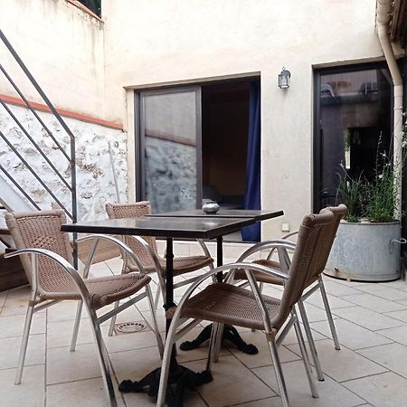Maison De Charme Avec Patio Et Terrasse De Toit Estagel Esterno foto
